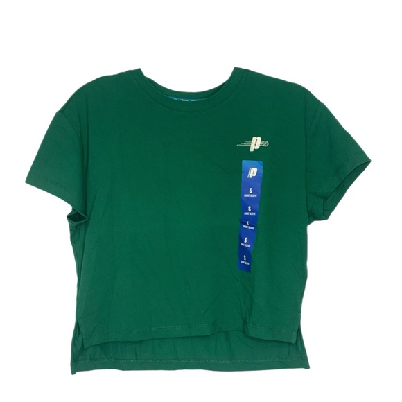 Prince Tops - Prince Pickleball Women's Evergreen Short Sleeve Cropped Shirt Size S NWT